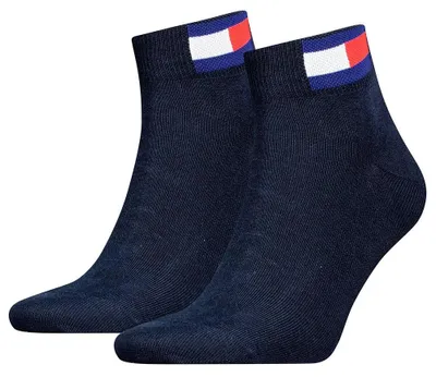 Produktbild von Tommy Hilfiger Uni-Socken, Kniestrümpfe, Marineblau, Größe 43-46 EU