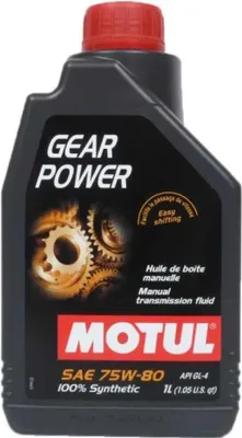 Produktbild von Motul Gear Power 75w80 1l Getriebeöl Durchsichtig Durchsichtig One Size