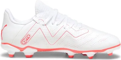 Produktbild von Puma Future Play FG/AG Jr Kinder Fußballschuhe weiß fire orchid UK 11 EU 29
