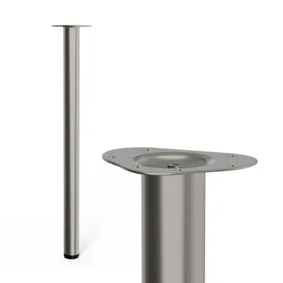 Obrázek produktu pro Nábytková noha - ⌀ 60 mm, nerez design
