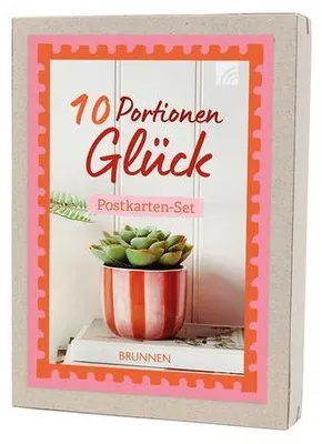 Produktbild von 10 Portionen Glück. Postkartenset