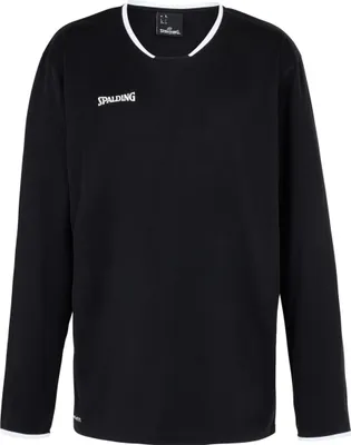Produktbild von Spalding Move Shooting Shirt Langarm Herren - Schwarz / Weiß
