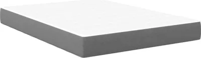 Immagine prodotto di vidaXL Materasso da letto con materasso grigio chiaro 160 x 200 cm in tessuto
