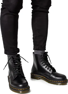 Zdjęcie produktu dla Buty za kostkę Dr Martens 1460 Black Smooth 11822006 Uni  Leather Black