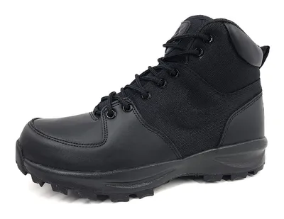 Produktbild von Nike Manoa Sportschuhe Herren Wanderstiefel Wanderschuh Schwarz Freizeit, Schuhgröße:EUR 45.5 | US 11