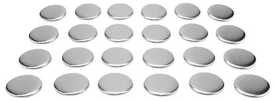 Produktbild von Pin-Badge 1000 Stück - Wiederverwendbare Knöpfe - Metallknopf - 58 mm