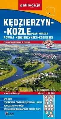 Immagine prodotto di Plan miasta - Kędzierzyn-Koźle (powiat) 1:20 000 - praca zbiorowa