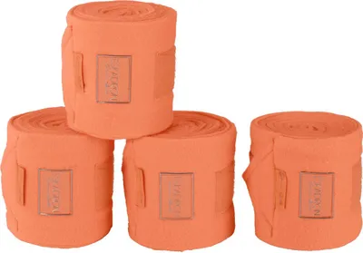 Produktbild von Eskadron Fleecebandagen 4er Set, Bandagen, fossil, silk purple, soft peach Größe - Pony Farbe - soft peach