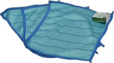 Produktbild von ÖkoBrillen Bambus Brillenetui - Mikrofaser Reinigungstuch 17x15cm, Blau
