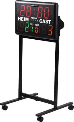 Produktbild von Sport-Thieme Anzeigetafel "Multisport ST1", Auf Fahrgestell