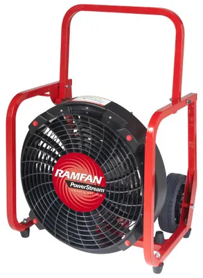 Produktbild von Ramfan Hochleistungslüfter EX520, mit Rahmen EK85510 (Belüfter Drucklüfter)