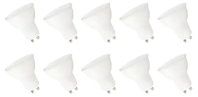 Produktbild von Spectrum GU10 LED-Spot 7,5W 730lm 6000K tageslichtweiß 10 Stück