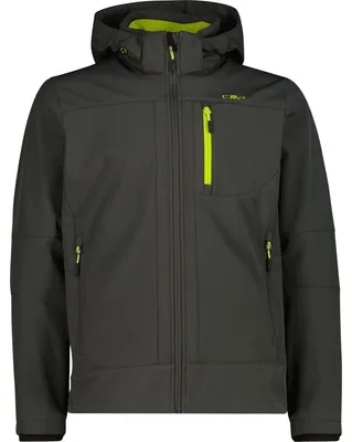 Produktbild von CMP Herren Softshelljacke Jacket DET. Hood Grün 48