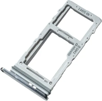 Produktbild von Dual SIM Kartenhalter und SD Card Fach für Samsung Galaxy S20+, Galaxy S20+ 5G, Original Ersatzteil, Grau