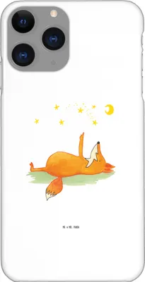 Produktbild von Mr. & Mrs. Panda Iphone 11 Pro Handyhülle Fuchs Sterne - Weiß - Geschenk, Handy Case, Romantik, Mond, Füchse, Sternengucker, Premium Kunststoff