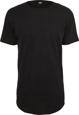 Produktbild von Urban Classics TB638 | Shaped Long Tee Herren T-Shirt - Farbe: Black - Größe: XL