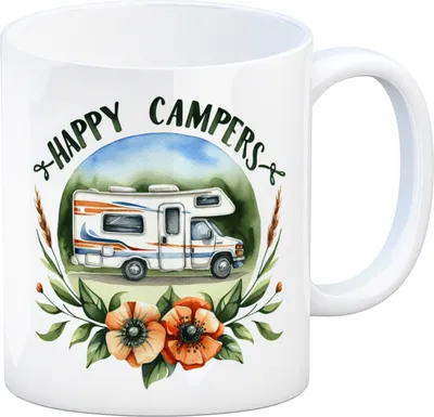 Produktbild von Wohnmobil Happy Campers Kaffeebecher