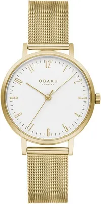 Obrázok produktu pre Dámske hodinky Obaku Denmark V248LXGIMG gold