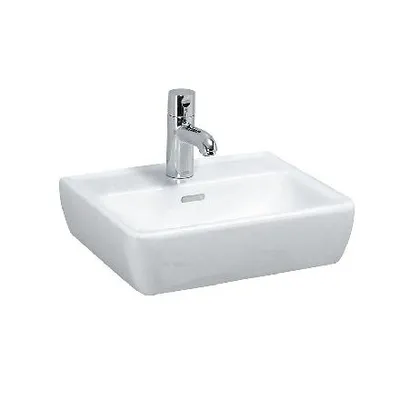 Obrázek produktu pro Laufen Pro - Umývátko, 450x340 mm, bez otvoru pro baterii, s LCC, bílá H8119514001091