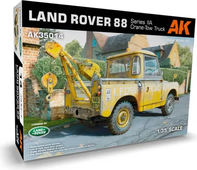 Obrázok produktu pre AK Interactive S.L. AK-35014 Land Rover 88 Series IIA žeriavové odťahové vozidlo