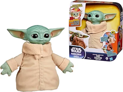 Obrázek produktu pro Hasbro Star Wars plyšák Grogu 25 cm – dobrodružné hračky