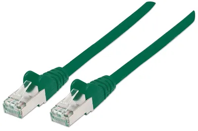 Obrázek produktu pro Intellinet 350594, 0,5 m, Cat6a, S/FTP (S-STP), RJ-45, RJ-45, Zelená