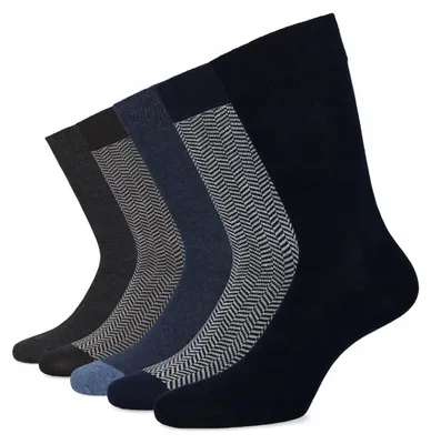 Produktbild von Lancerto Herren Socken 5 Paar Gemustert Größe 39-42