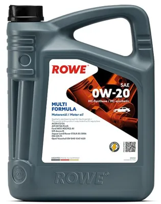 Produktbild von ROWE HIGHTEC MULTI FORMULA für 0W-20 5 Liter Motoröl Motorenöl WSS-M2C952-A1 Dexos D STJLR.03.5006 229.71 OV0401547-A20 Öl