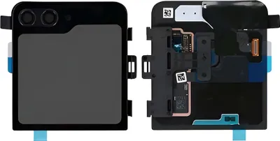 Produktbild von Original Super AMOLED LCD SUB außen Display Touchscreen Schwarz für Samsung Galaxy Z Flip5 F731B