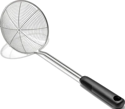 Obrázok produktu pre Oceľový cedník OXO-Chinese, čierny, Good Grips