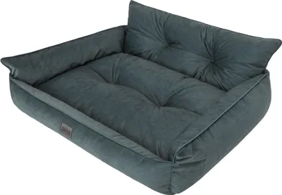 Zdjęcie produktu dla Legowisko dla psa kanapa dla psa pikowana poduszka dla psa kanapa dla psa materac legowisko dla psa kanapa dla psa materac, fantazyjna zielen butelkowa, XL - 82 x 63 cm