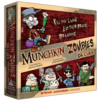 Zdjęcie produktu dla Munchkin Zombies Deluxe - Gra karciana - Edycja ENG