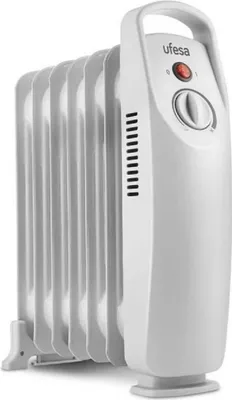 Produktbild von JUNG Ölradiator UFESA RD500 elektrische Heizung, 500W, Ölradiator Energiesparend, 500 W, Elektro Heizgerät für Wohnzimmer