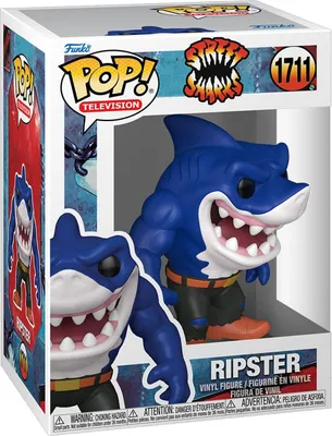 Produktbild von Street Sharks POP! Television Vinyl Figur Ripster 9 cm