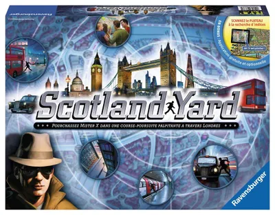 Produktbild von Ravensburger Scotland Yard, Brettspiel, Abzug, 8 Jahr(e), 45 min, Familienspiel