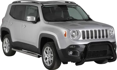 Produktbild von Frontbügel Frontschutzbügel für Jeep Renegade 2014-2017 ø76mm Stahl Schwarz