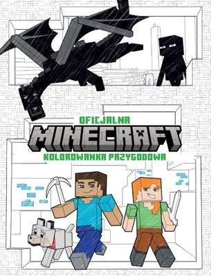 Obrázek produktu pro Minecraft. Oficjalna Kolorowanka Przygodowa