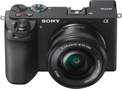 Produktbild von Sony α α6700, 27 MP, 6192 x 4128 Pixel, Exmor R CMOS, 4K Ultra HD, Touchscreen, Schwarz