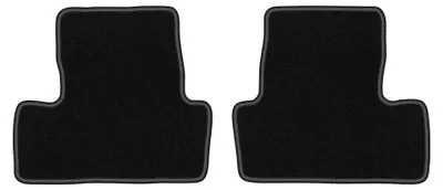 Produktbild von Velours-Fußmatten Hinten für Ford Mustang MK5 2004-2014 (Coupé) – 2-tlg, Schwarz, passgenau – Wielganizator LUX