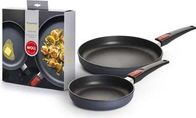 Produktbild von Woll Pfannenset Diamond Lite Induction, Ø20 cm + Ø28 cm, 5 cm hoch