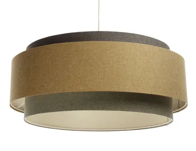 Zdjęcie produktu dla Lampa wisząca ERUTAN DUDU szara/beżowa