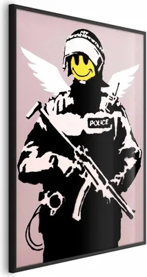 Produktbild von Posterpapier Poster - Policeman 29.7x42 cm Streetart h-C-0094-ao-a