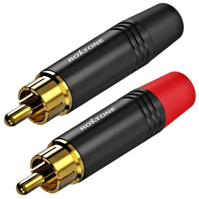 Obrázok produktu pre Sada konektorov Roxtone P2BG s pripojením RCA