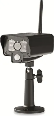 Produktbild von Nedis Drahtlose Digitalkamera 2.4ghz Vga Innen-/außenbereich Nachtsicht 73° Winkel Ip54 5 M    One Size