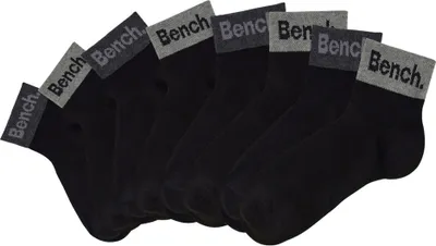 Produktbild von Bench Kurzsocken 8 -teilig schwarz Größe 43/46