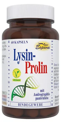 Obrázok produktu pre Espara Lyzín-prolín s Andrographis paniculata Kapsule, 60 kapsúl