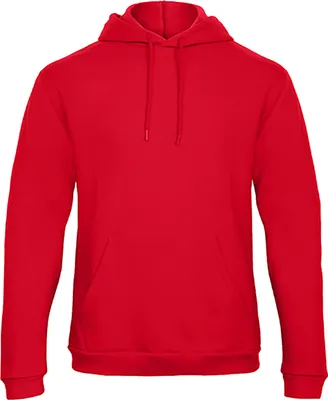 Produktbild von B&C WUI24 | Herren Hooded Sweatshirt / Kängurutasche - Farbe: Red - Größe: 4XL