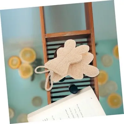 Produktbild von 2 Stück Luffaschwämme für Peeling und Dusche mit natürlicher Luffafaser