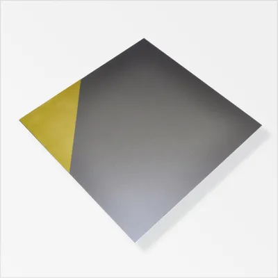 Produktbild von alfer Kunststoffplatte, heißgeprägt 300 x 300 mm Kunststoff edelstahl optik