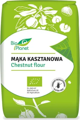 MĄKA KASZTANOWA BEZGLUTENOWA BIO 400 g - BIO PLANET